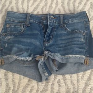 american eagle jean shorts